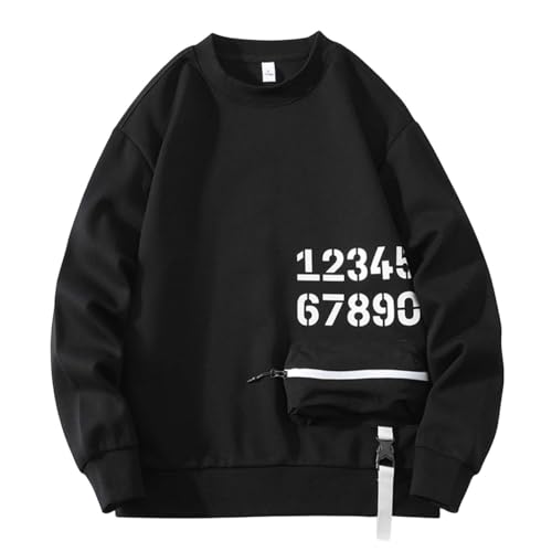 Pull sweater zippé pour homme avec col montant ajustable