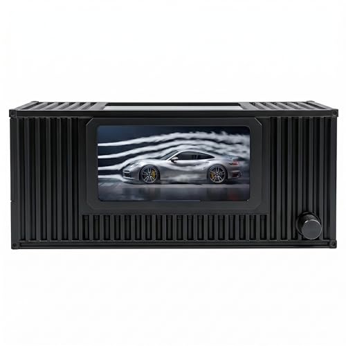 NEWEE Desktop Wind-Tunnel Simulation - Mini Aerodynamic 1:64 diecast Cars Display Showcase for Car Enthusiasts & Collectors