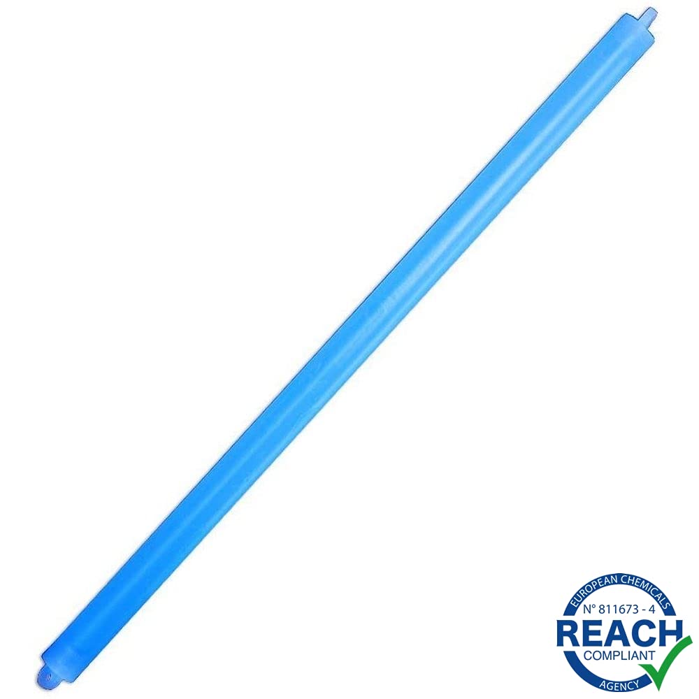 Cyalume Tube de 5 Bâtons Lumineux SnapLight IMPACT 40cm Bleu 2 Anneaux 8 heures 15'' Non-Emballés Individuellement