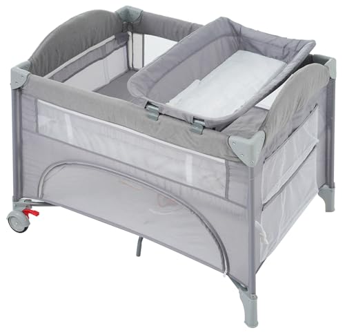 キャスター付き ベビーベッド グレーの人気商品・通販・価格比較  