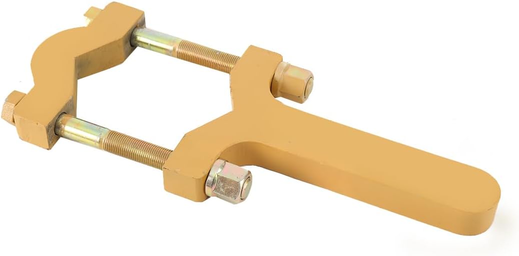 Exchange Cylinder Seal Kit Tool Wrench, 48mm-125mm Openning Size Cylinder Seal Kit Remove Wrench Compatible for John Deere Hitachi Compatible for Komatsu CAT Volvo(Max Length 375MM)