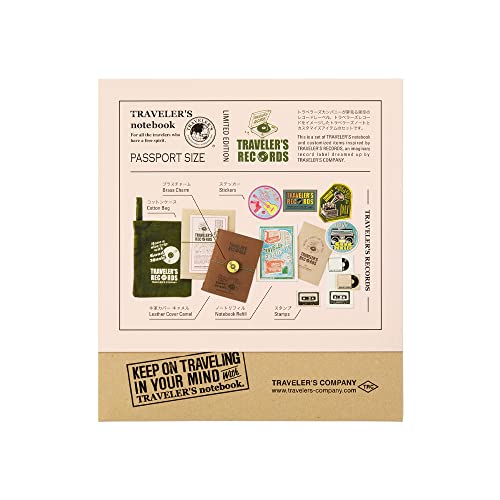 トラベラーズノート　レコード トラベラーズノート 限定セット レコード / TRAVELER'S notebook