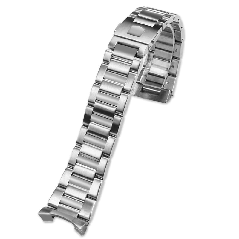 Bracelet de montre EZZON 22 mm en acier inoxydable pour montre style Tag Heuer Carrera