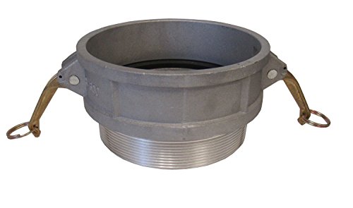 CAMLOCK Coupler - 600B Aluminum CAM & Grove Coupling; 6 INCH Female Coupler/Male NPT