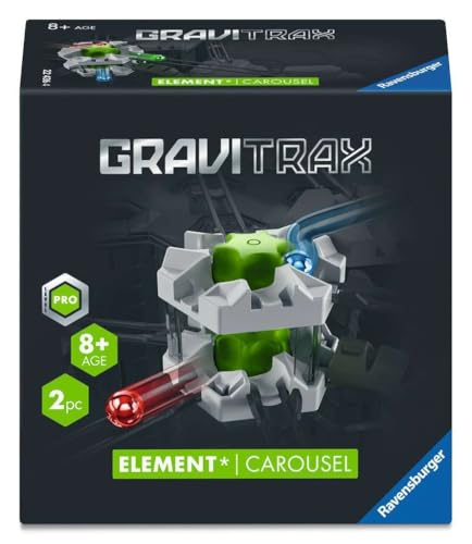 Ravensburger GraviTrax PRO Element Carousel - Zubehor fur das Kugelbahnsystem. Kombinierbar mit allen GraviTrax Produktlinien, S