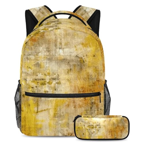 Cartable de grande capacité pour adolescents sac à dos scolaire fille garçon avec trousse