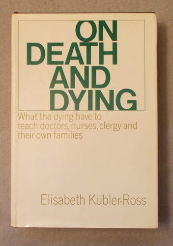 On Death and Dying B0006BYOT6 Book Cover