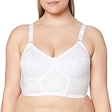 Naturana Damen 86012 Vollschalen BH, Weiß, 75DD (Herstellergröße: 34DD)