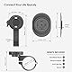 Handyhalterung Fahrrad Lenker, Alu Handyhalter Motorrad - Handy Halterung Fahrradlenker für E Scooter/Roller/Rennrad/Mountainbike, Schnelles Anbringen/Abnehmen für iPhone & Andere Smartphones