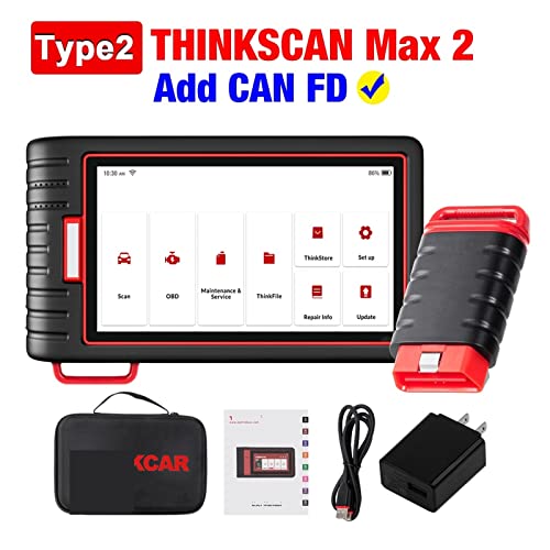 Compatibel met Thinkcar Thinkscan Max Auto Diagnostische Scan Tool Volledige Systeem OBD2 Scanner 28 Reset TPMS IMMO ECU… - Image 3