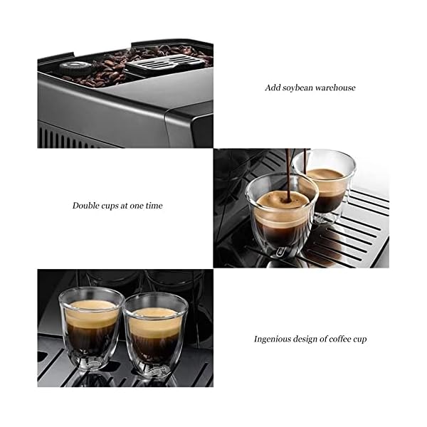 WJMLS 1800 ml Espressomaschine, halbautomatische Kaffeemaschinen, einfache Bedienung professioneller Espresso… – Bild 7