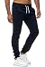 Produktbild EGOMAXX Herren Jogging Hose Fit & Home Sweat Pants leichte Sporthose Vers.1, Farben:Navy, Größe Hosen:S