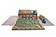 Kids Globe Farming Viehstall (bewegliche Türen, abnehmbares Dach, Maßstab 1:32, Viehstall Bauernhof, Kinder Bauernhof Zubehör, Spielzeug Bauernhof) 610310, Grün und Rot