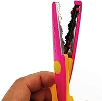 Vista 3 de Juego de tijeras onduladas de encaje para trabajos artesanales (6 unidades, diferentes efectos de corte)