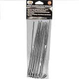 Garten und Zeltheringen 9 Zoll verzinktem Stahl 10-teiliges Set
