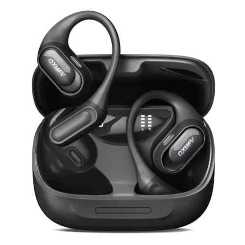 Cuffie Open Ear Bluetooth 5.4 Con 50 Ore Di Autonomia E Resistenza IPX7 – Ideali Per Sport E Corsa