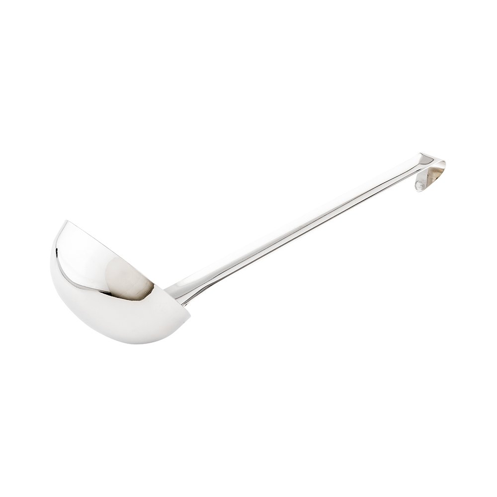 Restaurantware Met Lux 12 Ounce Portion Ladle 1 Multipurpose Portion Serving Spoon - Does Not Corrode Dishwashable Stainless Steel Portion Control Serving Utensil Premium