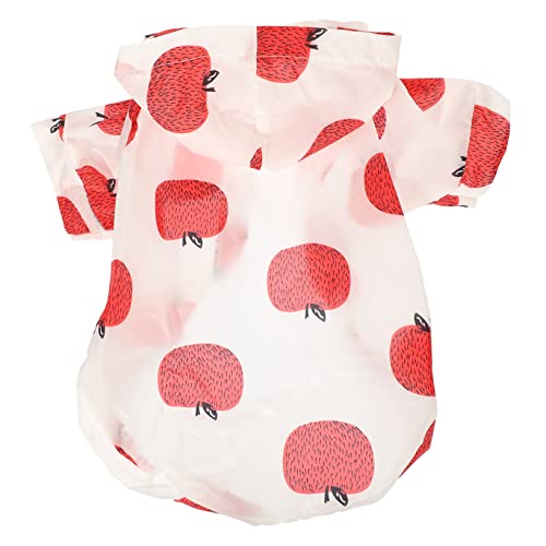 DRESSOOS ペット用日焼け止め服 犬用ペット冷却マット 犬のコート 子犬 犬用シャツ 帽子付き犬布 ペット用品 犬用日焼け防止服 犬の日焼け止めシャツ 犬パーカー 夏のペットの服 ポリエステル