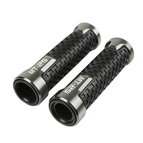 Poignées Moto 22mm Aluminium CNC pour Éliminer le Glissement des Mains MT25