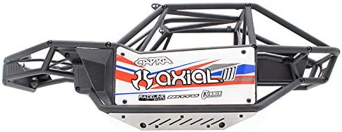 Miniatura 4 de KYX Carreras de acero inoxidable lateral protector de placa protectora de chasis placa de guardia accesorios para RC Crawler Car Axial Capra