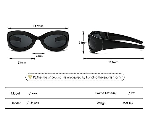 COSNOBLE Tengen Toppa Necklace Sunglasses Keychain Kamina Glasses for Tengen Toppa Gurren Lagann Cosplay Prop2