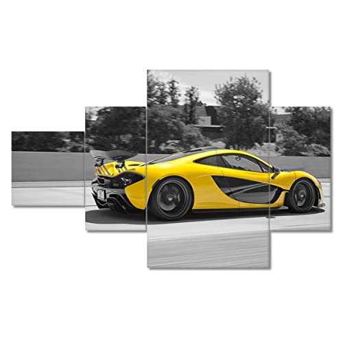 Tableau Mercedes P1 haut de gamme déco murale 130x80 - 2