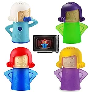 4 STKS Koelkast Cleaner, Magnetron Stoomreiniger, Boze Moeder Magnetron Cleaner, Cool Mama Koelkast Deodoriser voor…