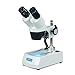 OMAX 20X-40X Dual LED 3D Stereo Microscope with Multi-Power (Batteries and AC Adapter) and All Metal Frame + Premium Quality Optics