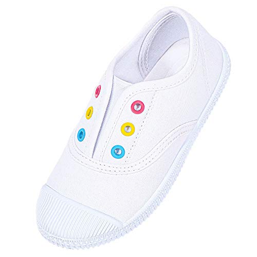 Kids Shoes Toddlers Canvas Sneakers Slip-on Comfortable...