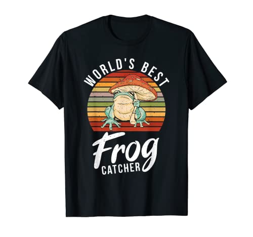 Los mejores cazadores de ranas de Frog del mundo Hurgetólogo Camiseta