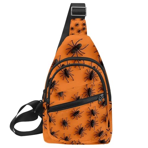 Bolso cruzado Spiders 2 tipo bandolera ergonómica para hombro y viajes