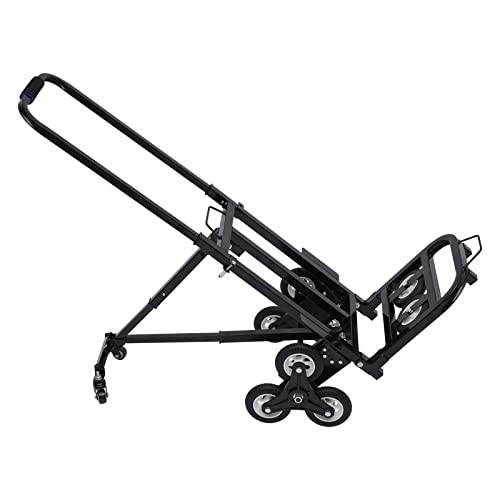 Carretilla para escaleras portátil 330 lbs 10 ruedas miniatura 4