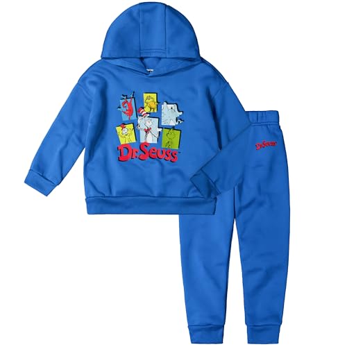 Dr. Seuss Boys 2-Piece Hoodie and Pants Set for Toddlers