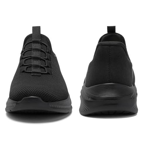 Image of Mens Wide Shoes Casual Slip On Shoes for Men - Men Loafers Wide Comfortable Boat Shoes with Arch Support
