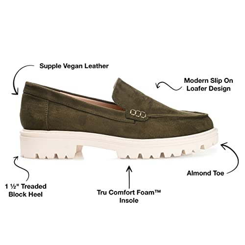 Image of Journee Women's Comfort System Erika Medium and Wide Width Loafer