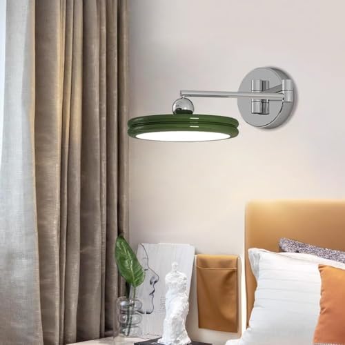 Éclairage de lit orientable LED évite la fatigue oculaire applique chrome 12W - 4