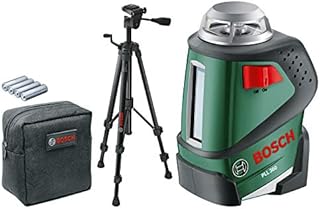 Bosch Linienlaser PLL 360 Set mit Stativ (Arbeitsbereich: 20 m, Genauigkeit: ± 0,4 mm/m, in Schutztasche)