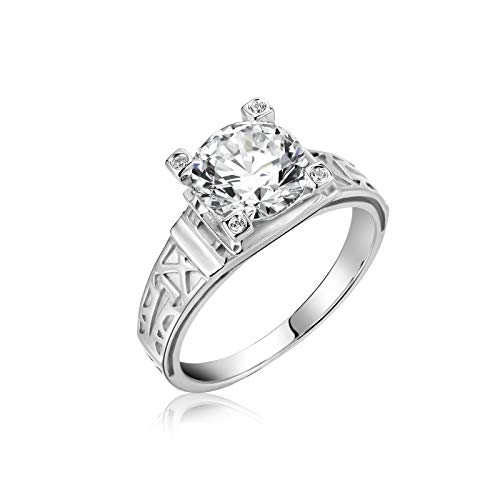 Anneau fiancaille argent et zircone, le cadeau parfait pour célébrer l'amour