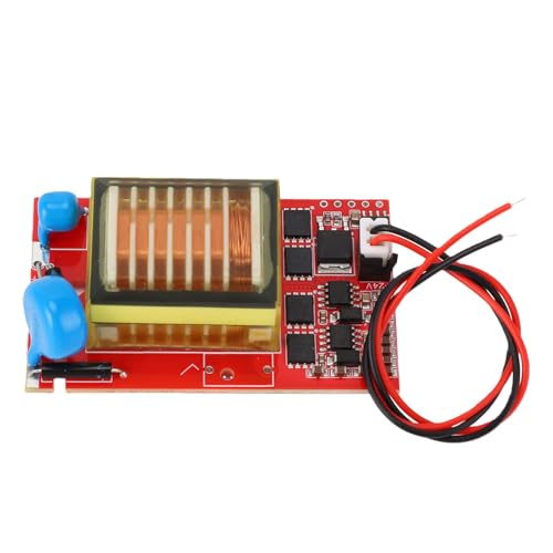 Diyeeni Low Heat Small Volume Ignition Module DC High Voltage Generator Arc Pulse Generator with 1000pF Pulse Capacitor for Industrial Automotive Home Electronics