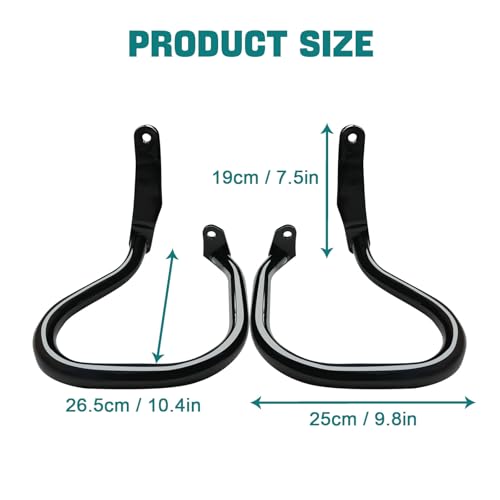 Guardas para alforjas traseras para Harley Softail Low Rider miniatura 7