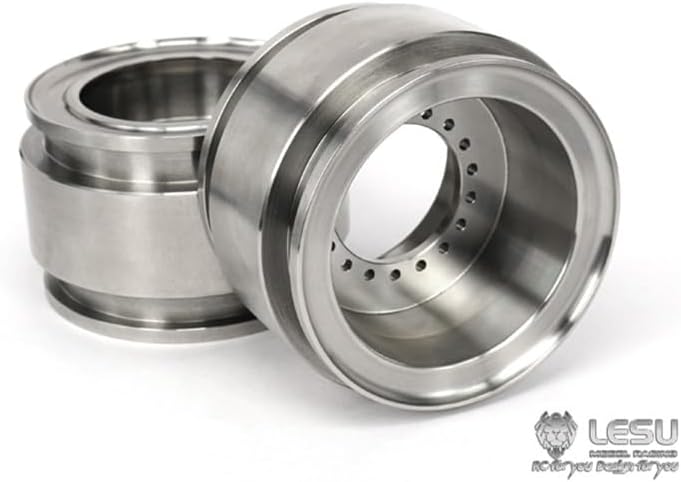 TOUCAN RC HOBBY LESU Metal Wheel Hubs for 1/15 Loader RC Car Model Truck TAMIYA DIY Parts