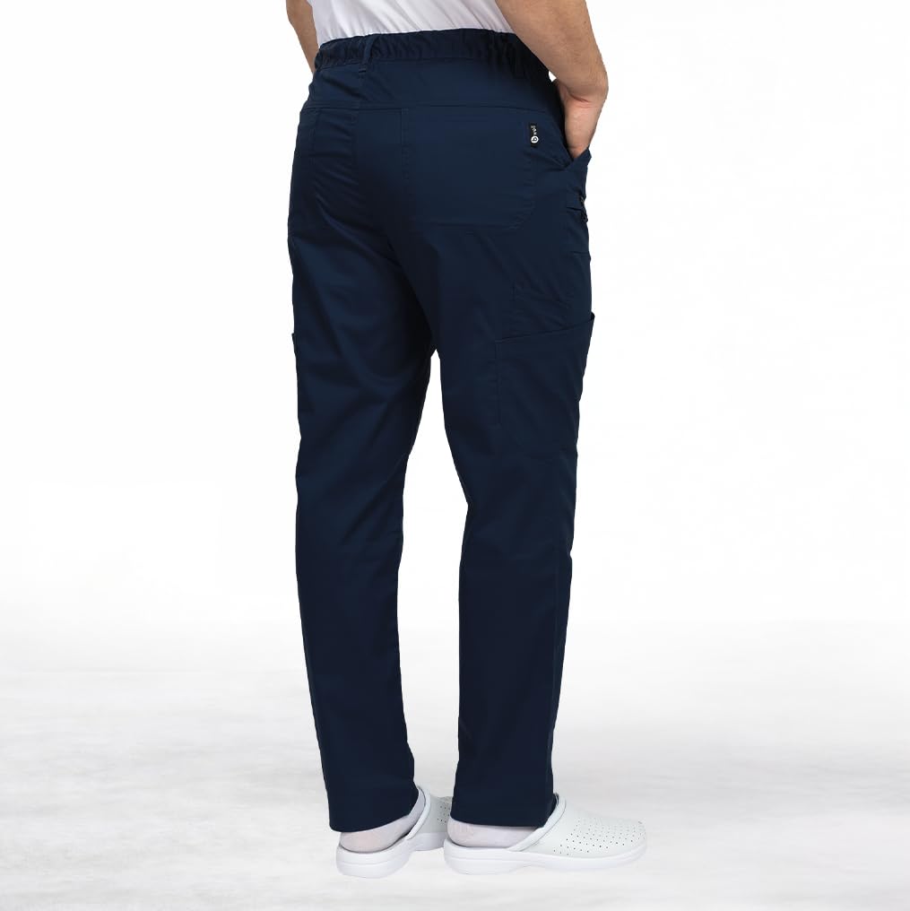B-well Dante Man - Pantalones médicos para hombre, de alta calidad, con cintura elástica