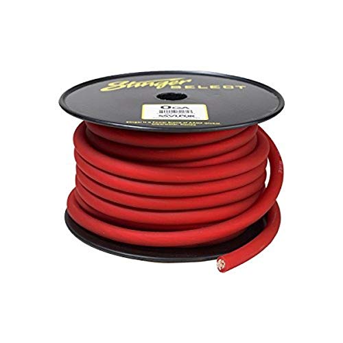 Stinger Ssvlp0R 1/0Ga Matte Red Power Wire 50' #TOP19
