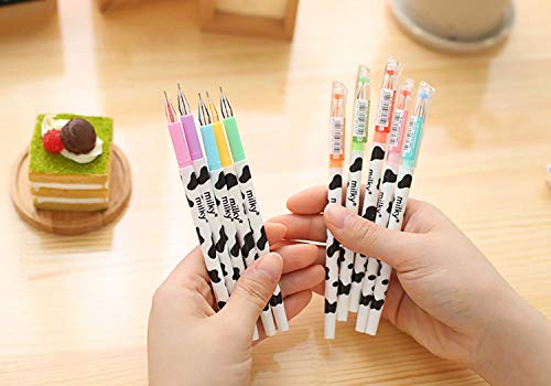Set de 12 bolígrafos gel coloridos JEWUNO miniatura 5