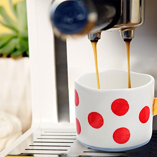 Hemoton Taza de cerámica Kawaii taza de café taza de té taza de beber creativa taza de agua vaso regalo para el día de… - Imagen 4