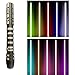 Hengqiyuan Sightern Star Wars Glow Sound Sound Toy Metal Métal Amovible USB Charging Laser Sworge Enfant Glow Toy Cadeau Cosplay Jouet Jouet Jouet Jouet avec 16 Lumières Électroniques Et 3 Sons,RGB