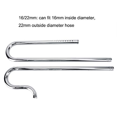 Tnfeeon Stainless Steel Aquarium Oil-film Skimmer Filter Pipe - Image 2