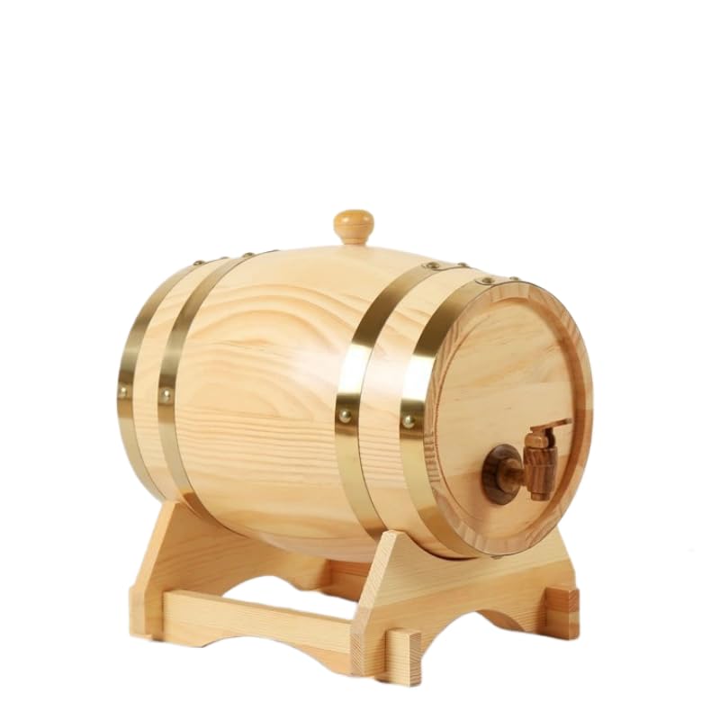 Amazon｜Bxzzuis木製オーク樽、オークワイン樽、ウイスキー樽、10L  