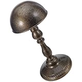 Solution gain de place : rangez vos chapeaux grâce à ce porte-chapeaux en métal. gardez votre espace de travail ou votre table de chevet bien rangé tout en ayant un accès facile à vos chapeaux. présentoir pour chapeaux de cowboy ou chapeau de cow-boy. porte-chapeaux décoratif