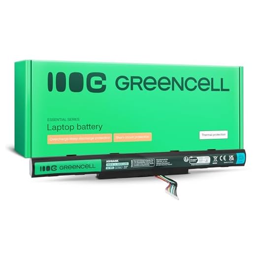 Green Cell Laptop Akku Acer AS16A5K AS16A7K AS16A8K für Acer Aspire E15 E5-575 E5-575G E5-575T E5-575TG E5-553 E5-553G F15 F5-573 F5-573G F5-573G-52M7 F5-573G-574E E17 E5-774 E5-774G E5-575T-58WH